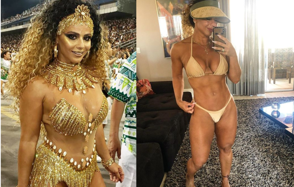 Viviane Araújo abre o jogo sobre ficar os peitos de fora no carnaval