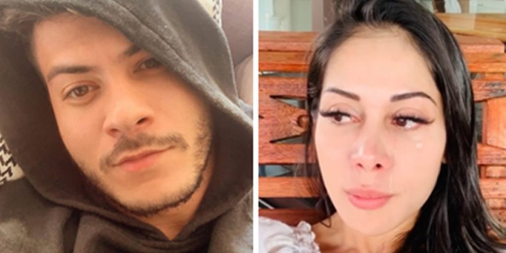 Arthur Aguiar Ap S Estra Alhar Mayra Cardi Implora Perd O Da Ex Mulher