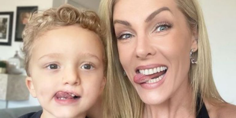 Ana Hickmann mostra sobrinho que nasceu lábio leporino Lindo