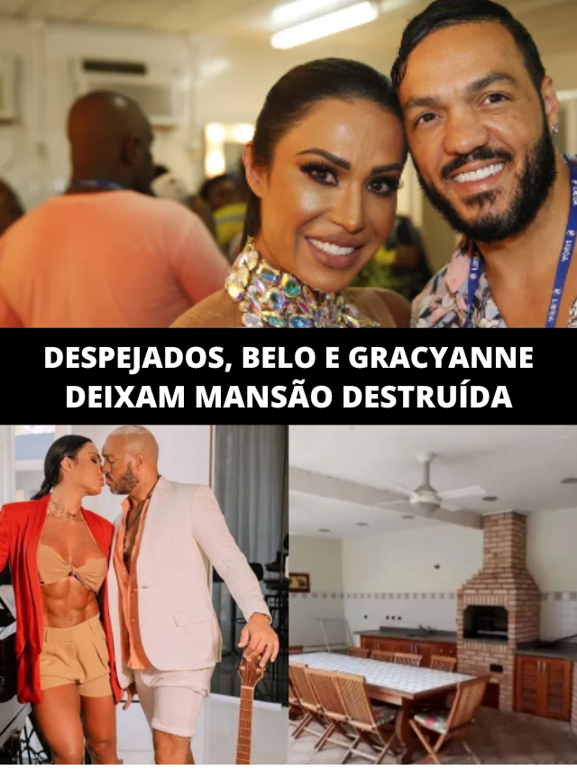 Belo E Gracyanne Barbosa Deixam Mans O Destru Da Ap S Despejo Fotos