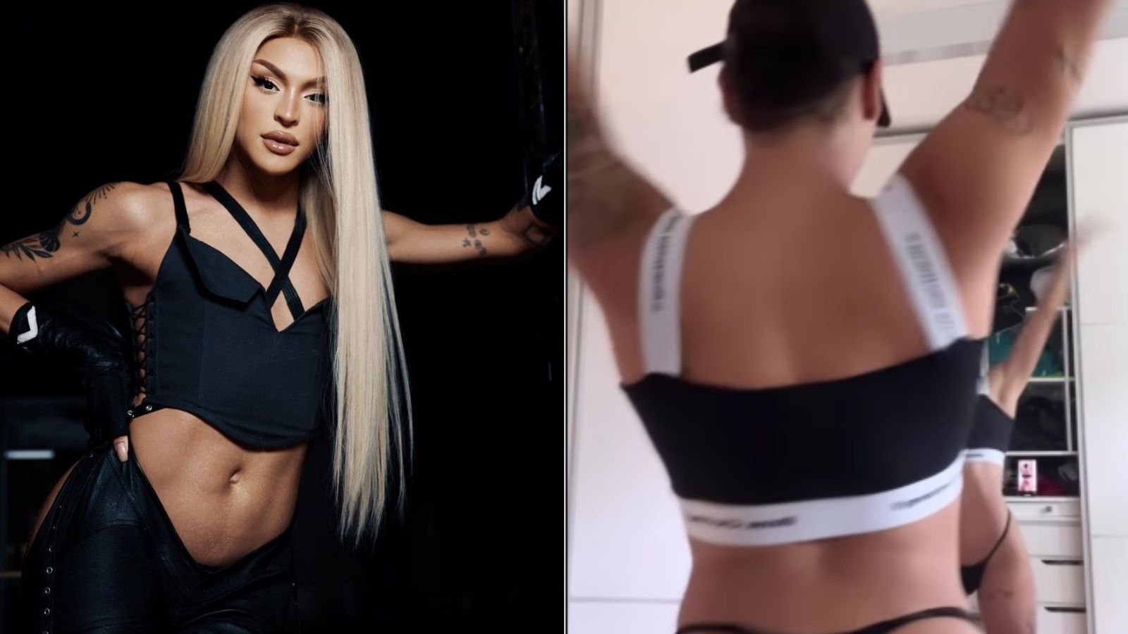 Pabllo Vittar Surge S De Calcinha Atolada E Exibe Corp O