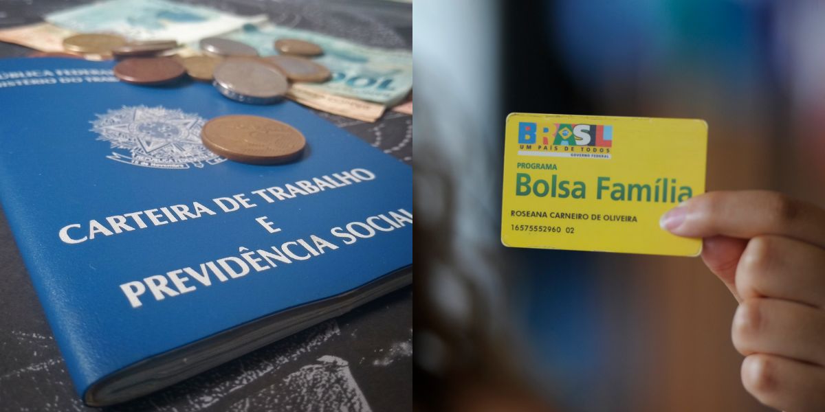 Trabalhador de carteira assinada pode receber o Bolsa Família