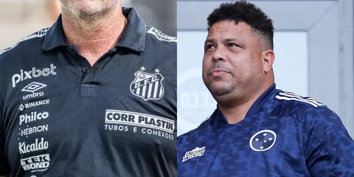 Ronaldo faz tudo para se salvar e esse é novo técnico do Cruzeiro