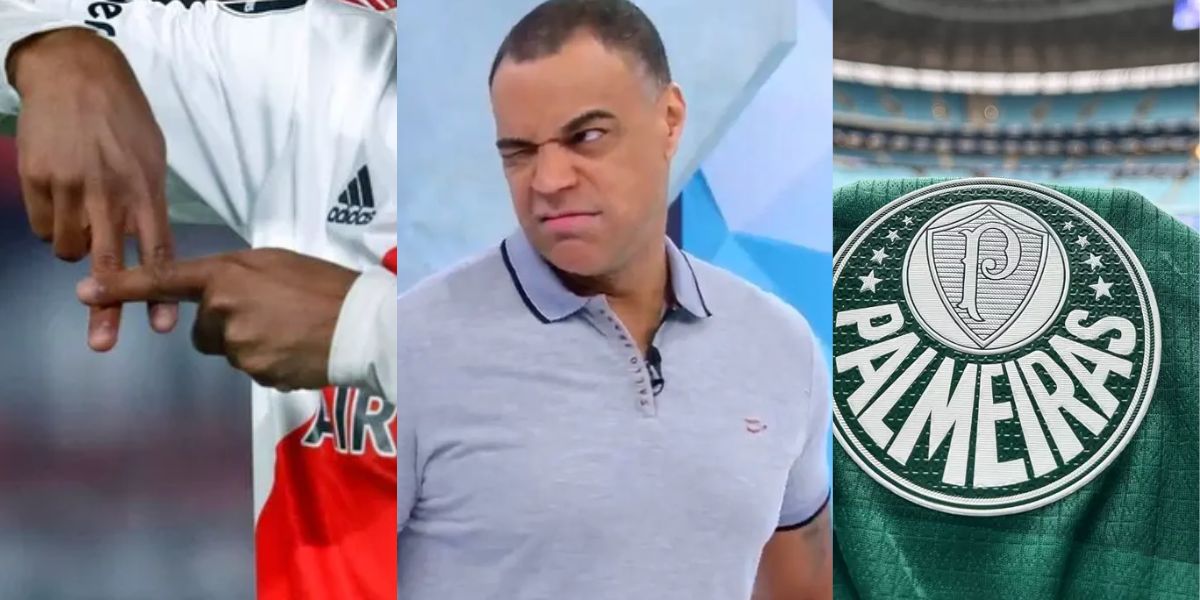 Denílson para a Band rasteira no Palmeiras e novo 10