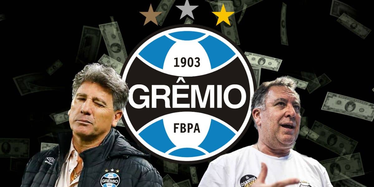 Grêmio se arma pra assinar mais uma estrela do Santos