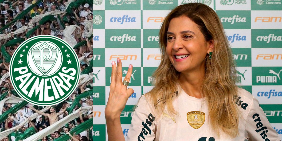 Leila Pereira chega 2 vitórias para Abel no Palmeiras