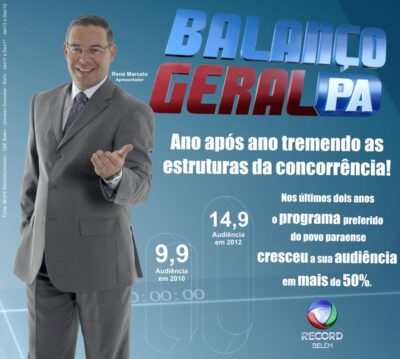 Imagem do post Record Belém comemora os índices do “Balanço Geral PA”