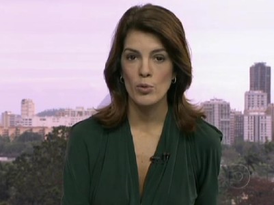 Mariajna Gross representará o Rio de Janeiro e assumirá bancada do Jornal Nacional (Foto: Reprodução/Globo)