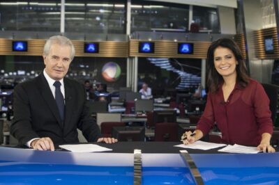 Celso Freitas e Adriana Araújo são apresentadores titulares do 