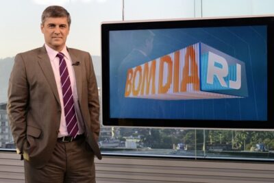 Flávio Fachel comanda o Bom Dia Rio de Janeiro (Foto: Divulgação)