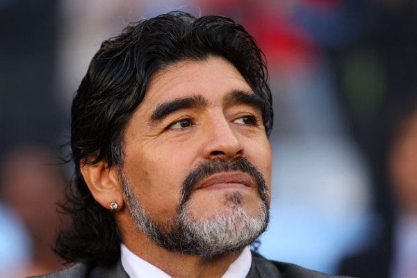 Maradona era o grande ídolo da Argentina (Foto: Getty Imagens)