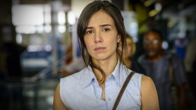 A atriz voltou a gravar a novela