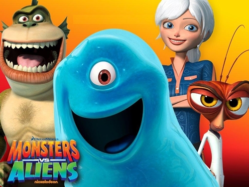  Série da DreamWorks 'Monstros vs Alienígenas' estreia  no SBT