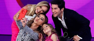 Eliana, Daniel e Sabrina Sato juntos no 