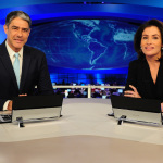 William Bonner e Renata Vasconcellos comandam o 