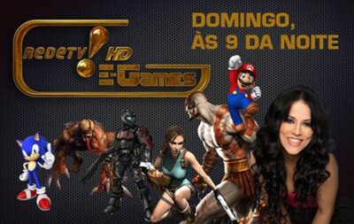 E-Games é o nome do novo programa da RedeTV!