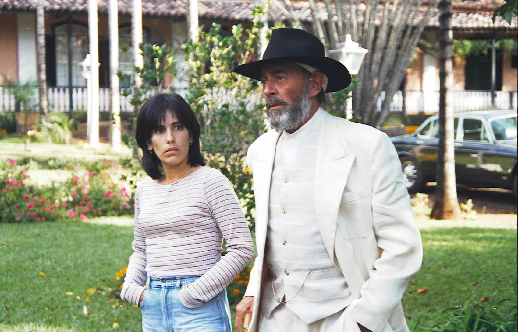 Jeremias Berdinazzi (Raul Cortez) e Rafaela (Glória Pires) (Foto: Globo / CEDOC)