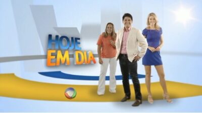 Renata Alves, César Filho, e Ana Hickmann (Foto: Reprodução / TV Record)