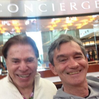 Silvio Santos e Serginho Groisman (Foto: Reprodução /Instagram)