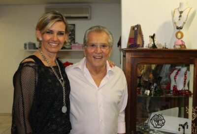 Carlos Alberto e Jacqueline Meirelles (Foto: Divulgação)