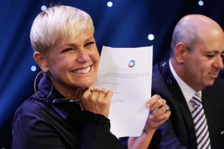 Xuxa Grava Chamada De Seu Novo Programa Na Record TV Foco