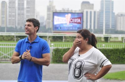 Fabiana Karla e Márcio Atalla
(Foto: Globo/Reinaldo Marques)