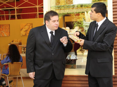 Pedrão (Marcius Melhem) e Jorginho (Leandro Hassum) em 