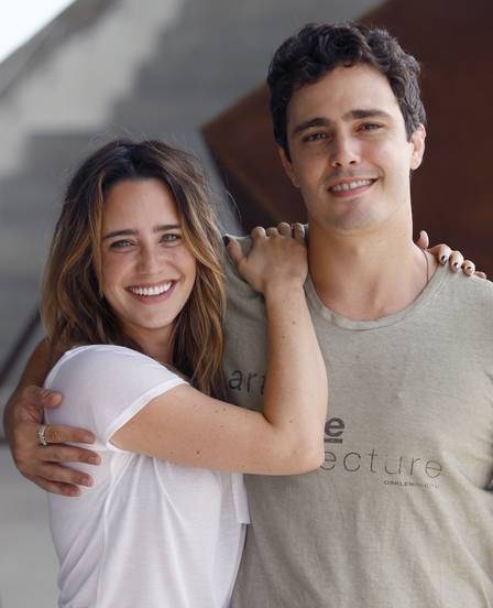 Fernanda Vasconcellos e Thiago Rodrigues foram um casal em "Malhação" (Foto: Reprodução / Internet)