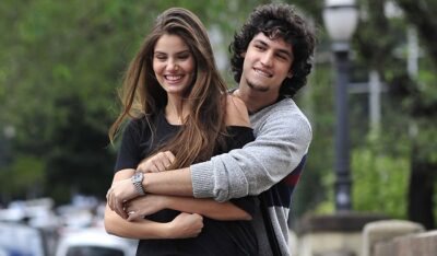 Angel (Camila Queiroz) e Gui (Gabriel Leone)
(Foto: Globo/Reinaldo Marques)