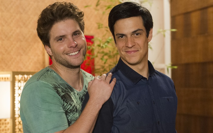 Félix (Mateus Solano) e Niko (Thiago Fragoso) (Foto: Globo/Estevam Avellar)