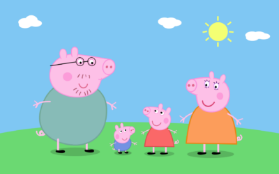 O desenho Peppa Pig está fazendo sucesso entre as crianças. (Foto: Divulgação)