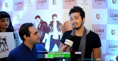 Luan Santana fala sobre o lançamento do seu DVD Acústico (Foto: Reprodução)