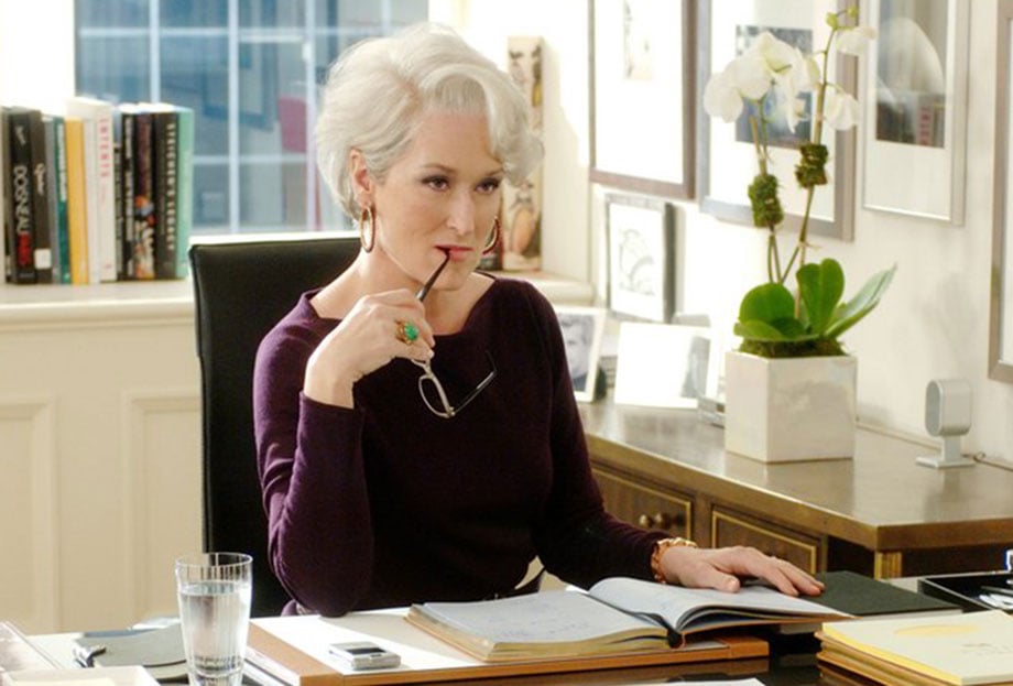 Meryl Streep no filme O Diabo Veste Prada (Foto: Divulgação)