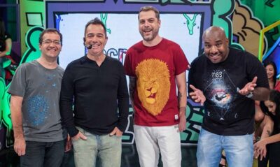 Programa Encrenca; humorístico tem boa audiência. (Foto: Divulgação/RedeTV!)