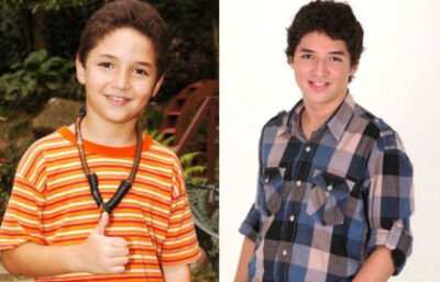 Antes e depois do ator João Vitor Silva - Fotos: Reprodução/TV Globo e Divulgação