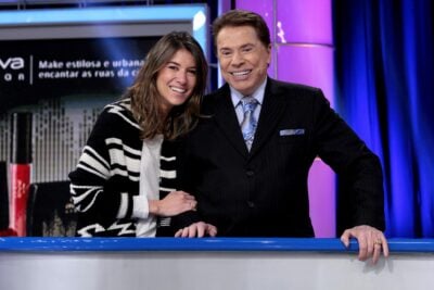 Rebeca Abravanel e Silvio Santos no comando do Roda a Roda
(Foto: Lourival Ribeiro/SBT)