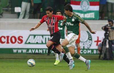 Palmeiras x São Paulo. (Foto: Divulgação)