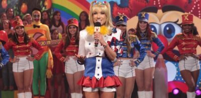 Patrícia Abravanel fantasiada de Xuxa (Foto: Divulgação / SBT)