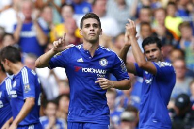 Brasileiro Oscar defende o Chelsea, atual campeão inglês. (Foto: Divulgação)