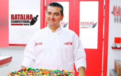 Buddy Valastro no Batalha dos Confeiteiros, na Record
(Foto: Divulgação)