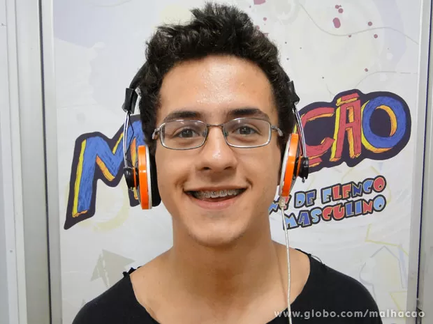 David Lucas em "Malhação". (Foto: Reprodução / Globo)