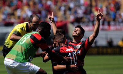 Flamengo bateu Corinthians e conquistou torneio. (Foto: Edilson Dantas / Agência O Globo)