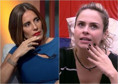 Glória Pires e Ana Paula (Foto: Reprodução/Globo e Montagem/TV Foco)