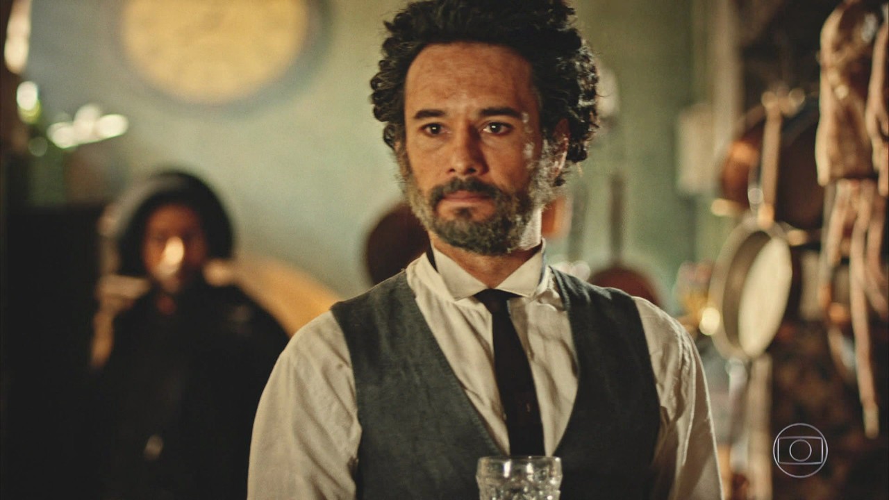 Afrânio (Rodrigo Santoro) em cena de "Velho Chico" (Foto: Reprodução/Globo)