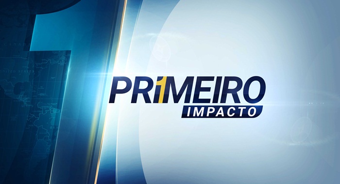 Logo do "Primeiro Impacto", telejornal do SBT