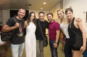 Leitura do primeiro capitulo Haja Coração - Malvino Salvador, Marcela Valente, Marcelo Medici, Daniel Ortiz, Ellen Roche e Agatha Moreira (Foto: Globo/Estevam Avellar)