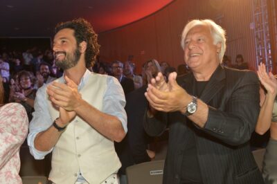 Rodrigo Santoro e Antonio Fagundes
(Foto: Globo/João Miguel Junior)