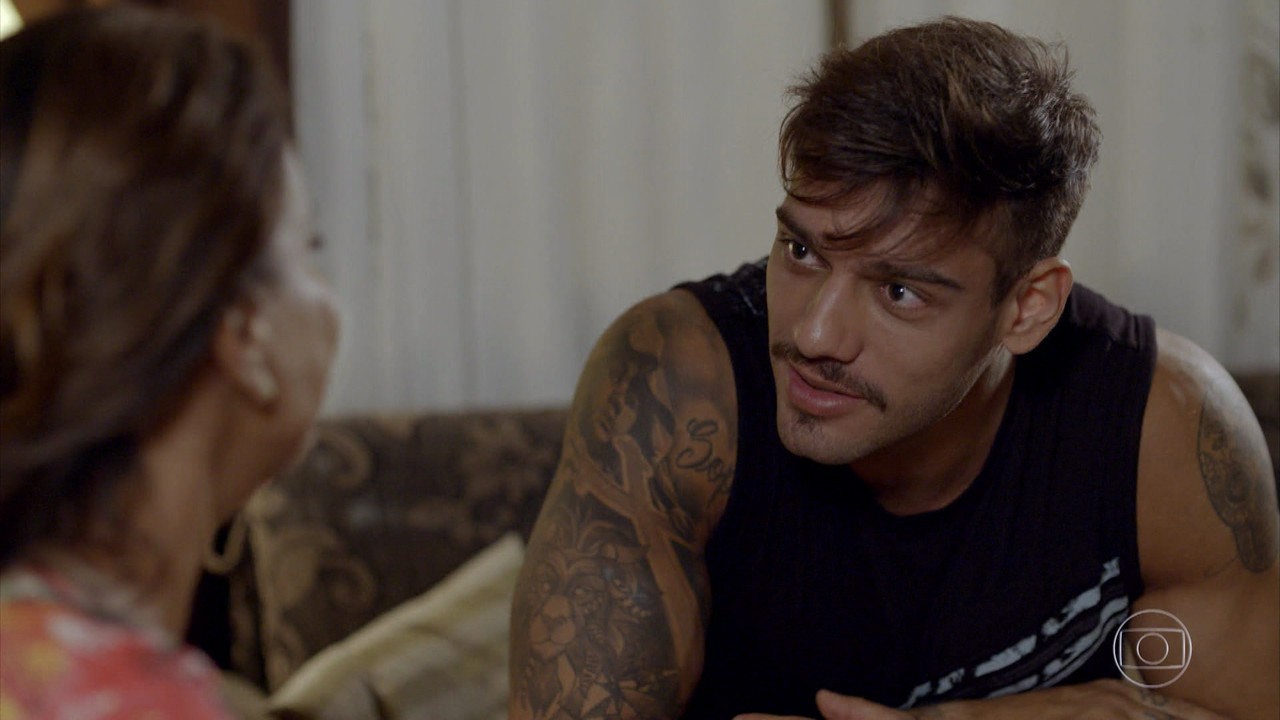 Uodson (Lucas Lucco) em cena de "Malhação: Seu Lugar no Mundo" (Foto: Reprodução/Globo)