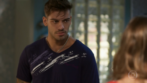 Uodson (Lucas Lucco) em cena de "Malhação: Seu Lugar no Mundo" (Foto: Reprodução/Globo)