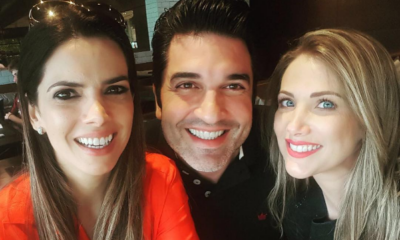 Mariana Leão, Edu Guedes e Erica Reis, namorada do apresentador
(Foto: Reprodução/Instagram)